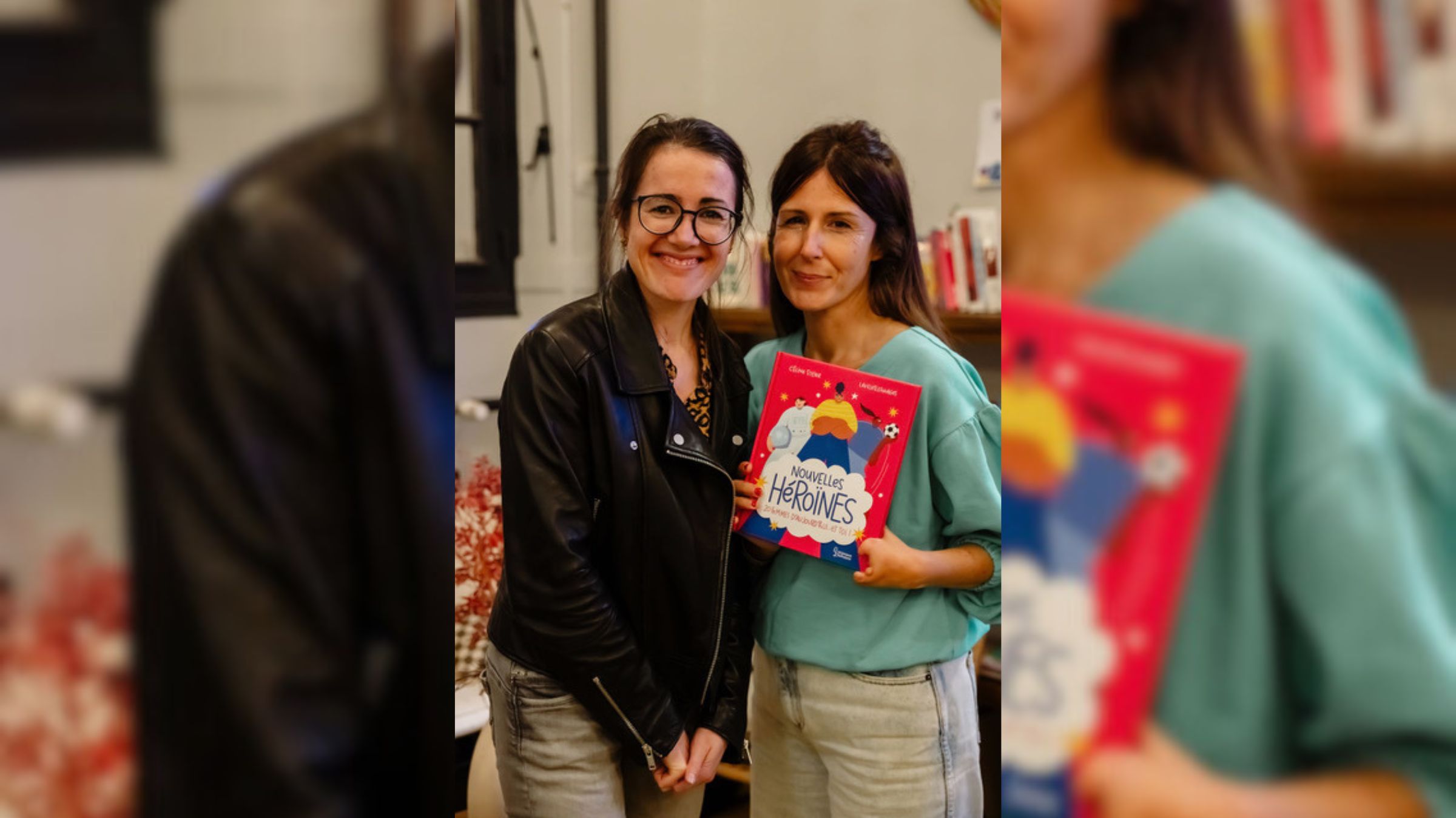 L'autrice Céline Steyer et le Dr Hélène Drouin à la Fnac Dijon pour une séance de dédicaces