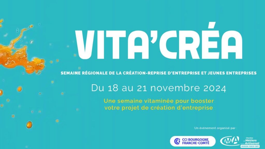 Boostez votre projet de création d'entreprise avec Vita'Créa