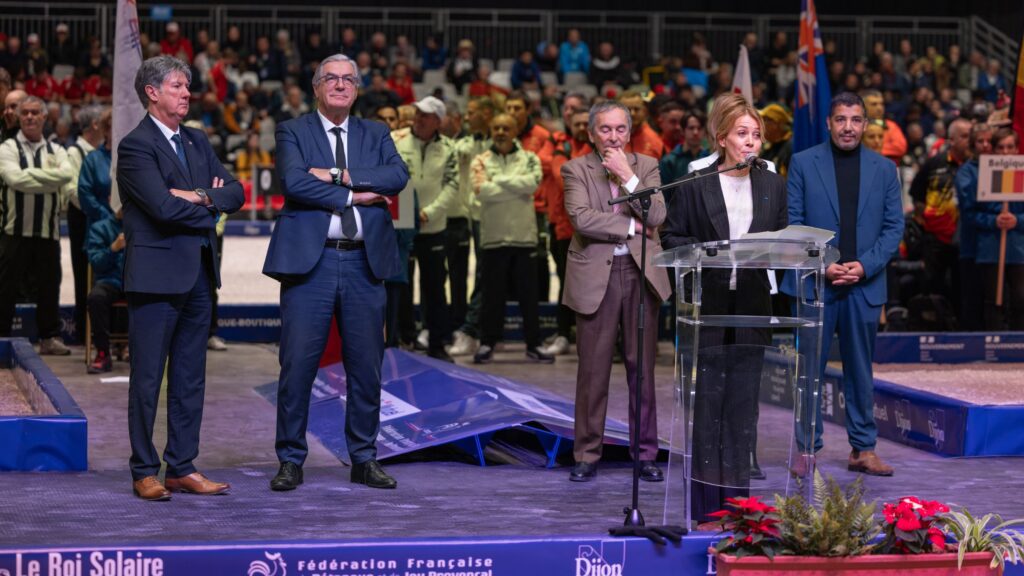 Les championnats du monde de pétanque sont lancés à Dijon !