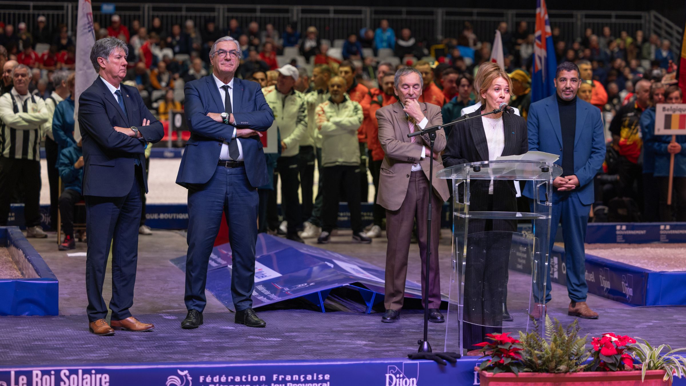 Les championnats du monde de pétanque sont lancés à Dijon !