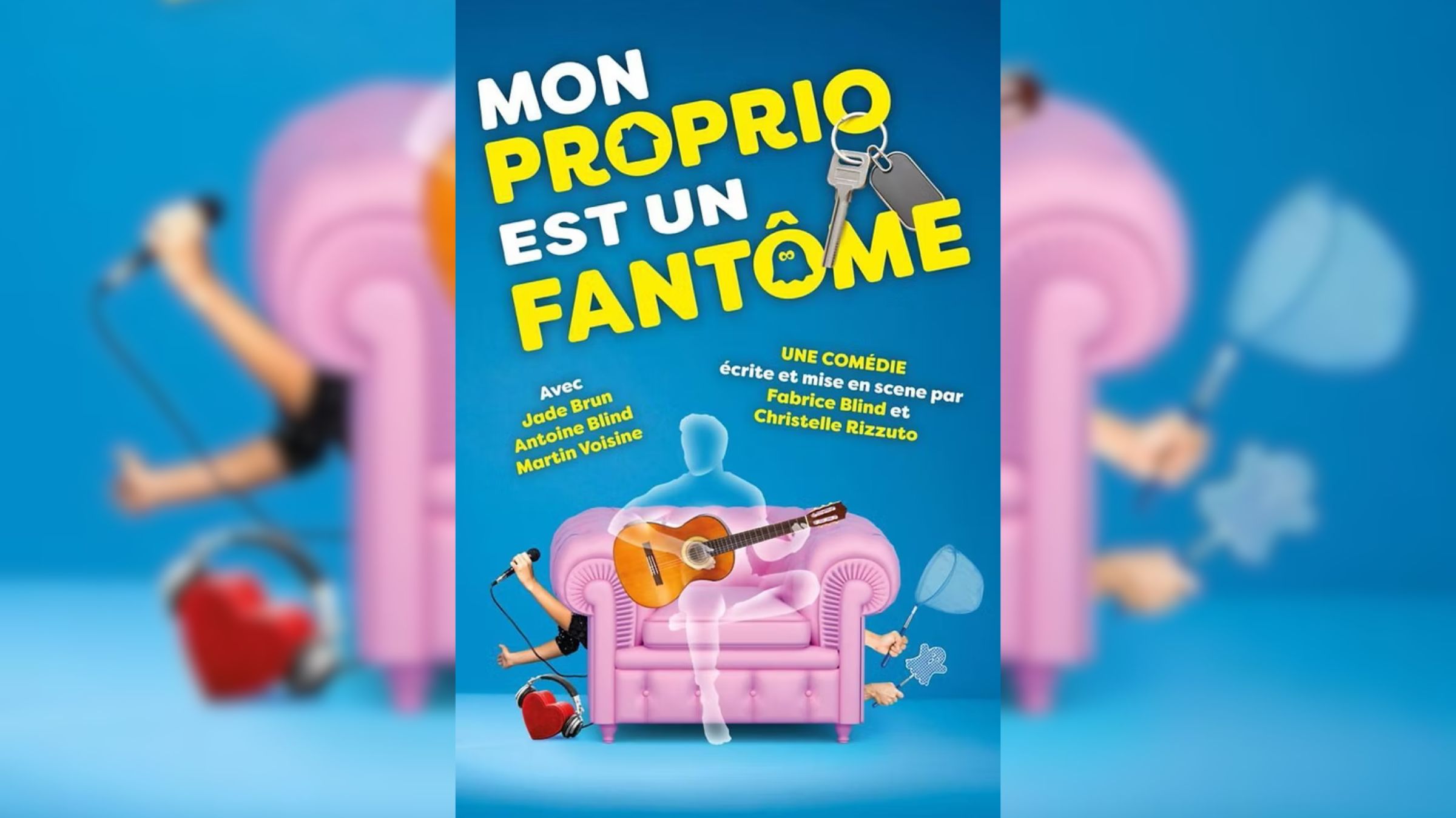 "Mon proprio est un fantôme", le spectacle à voir absolument au Darcy Comédie