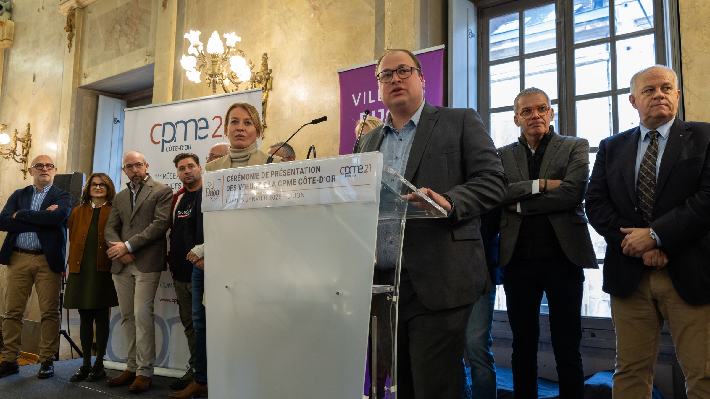 Vœux de la CPME 21. Dijon et les entreprises renforcent leur partenariat