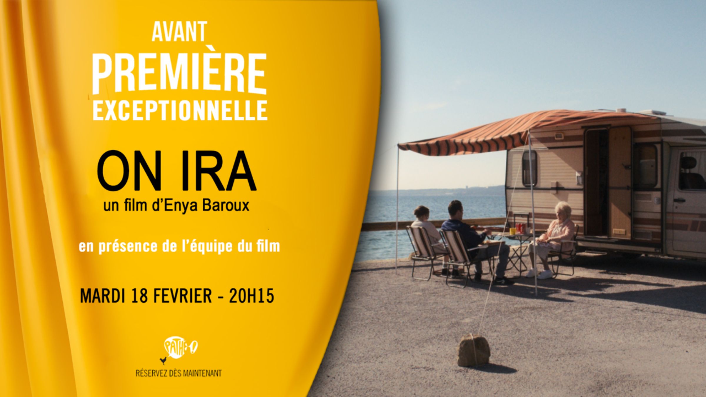 Avant-première exceptionnelle "On ira" en présence d'Enya Baroux et d'Hélène Vincent au Ciné Cap Vert