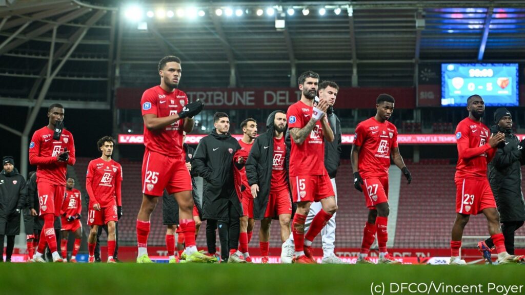 Le DFCO subit sa deuxième défaite à domicile de la saison face au Mans