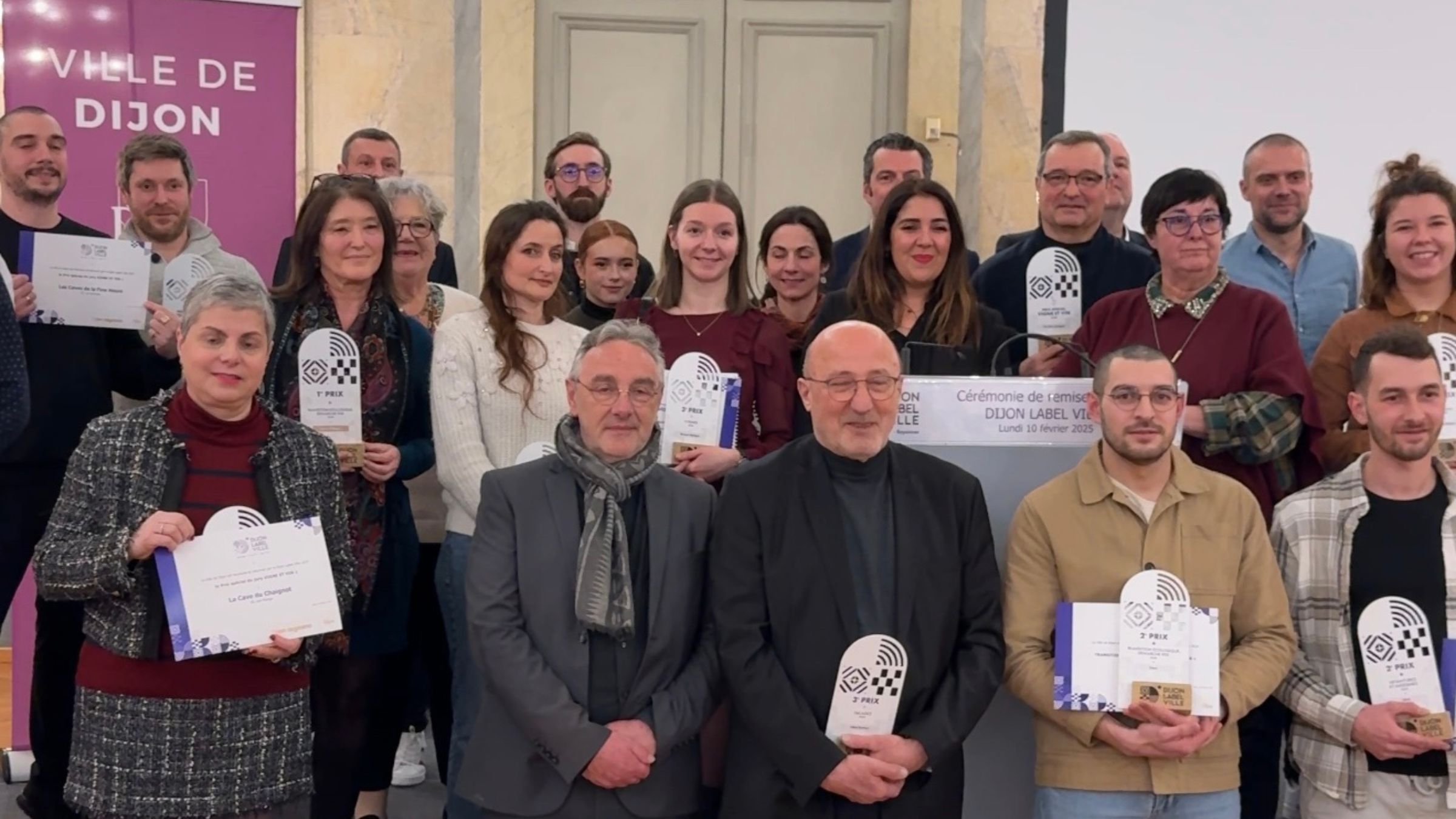 Quels sont les commerces lauréats des trophées Label Ville de Dijon ?