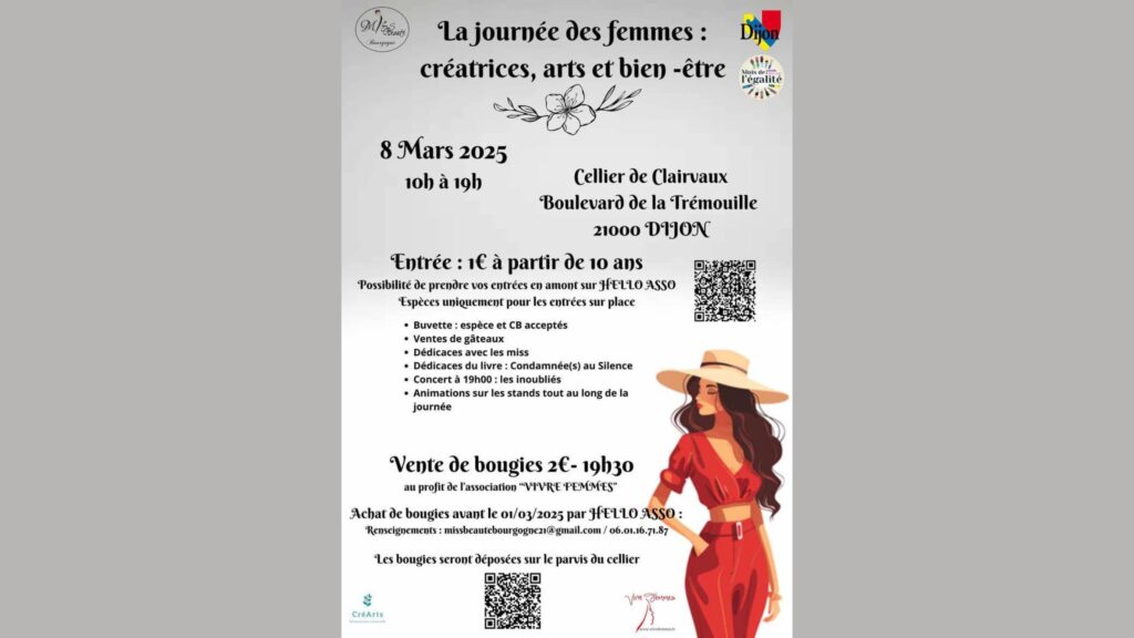 Mois de l'Égalité. Un salon des créatrices pour soutenir les femmes victimes de violences.