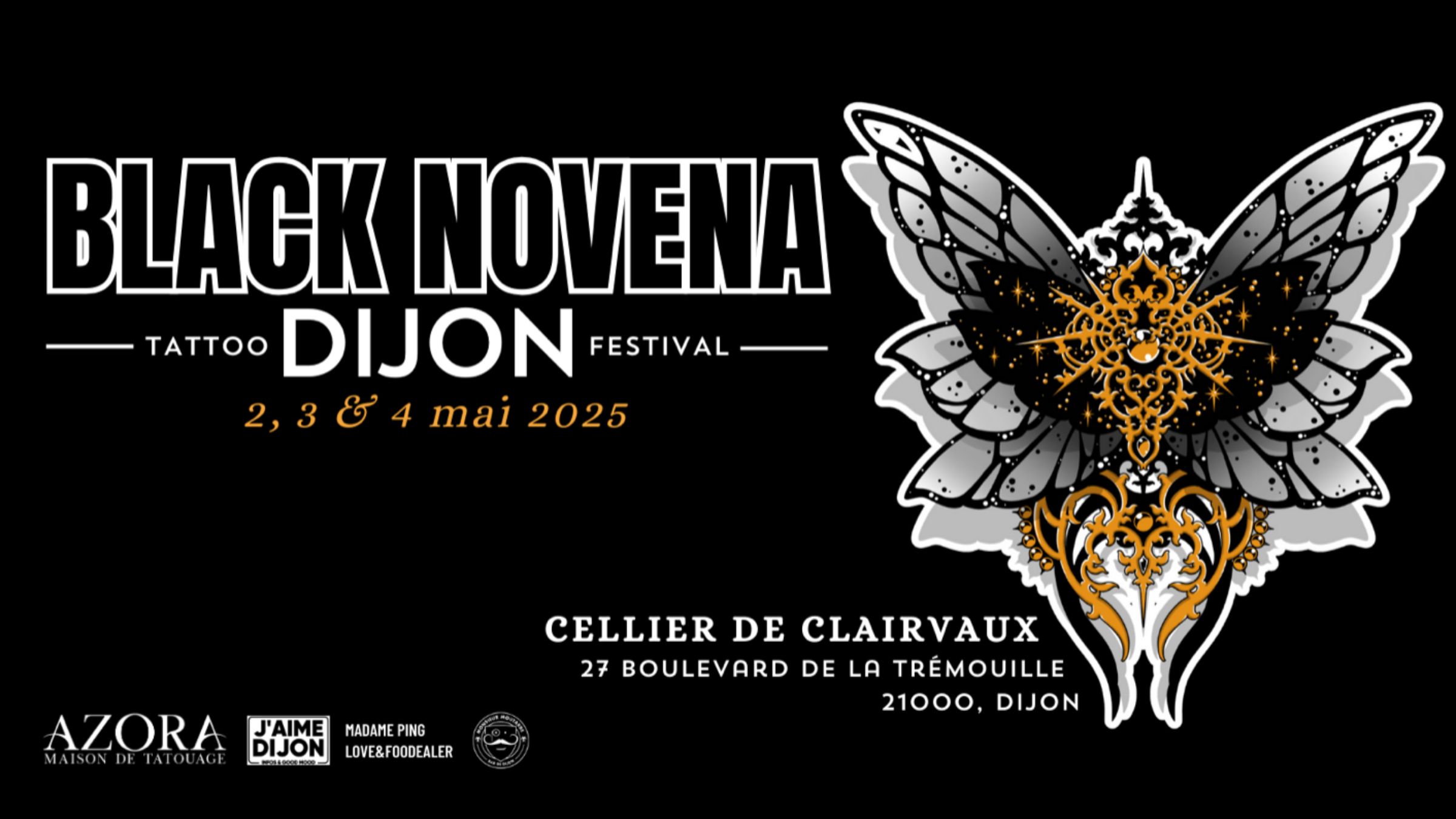 Festival Black Novena. Dijon sera la capitale du tatouage du 2 au 4 mai 2025