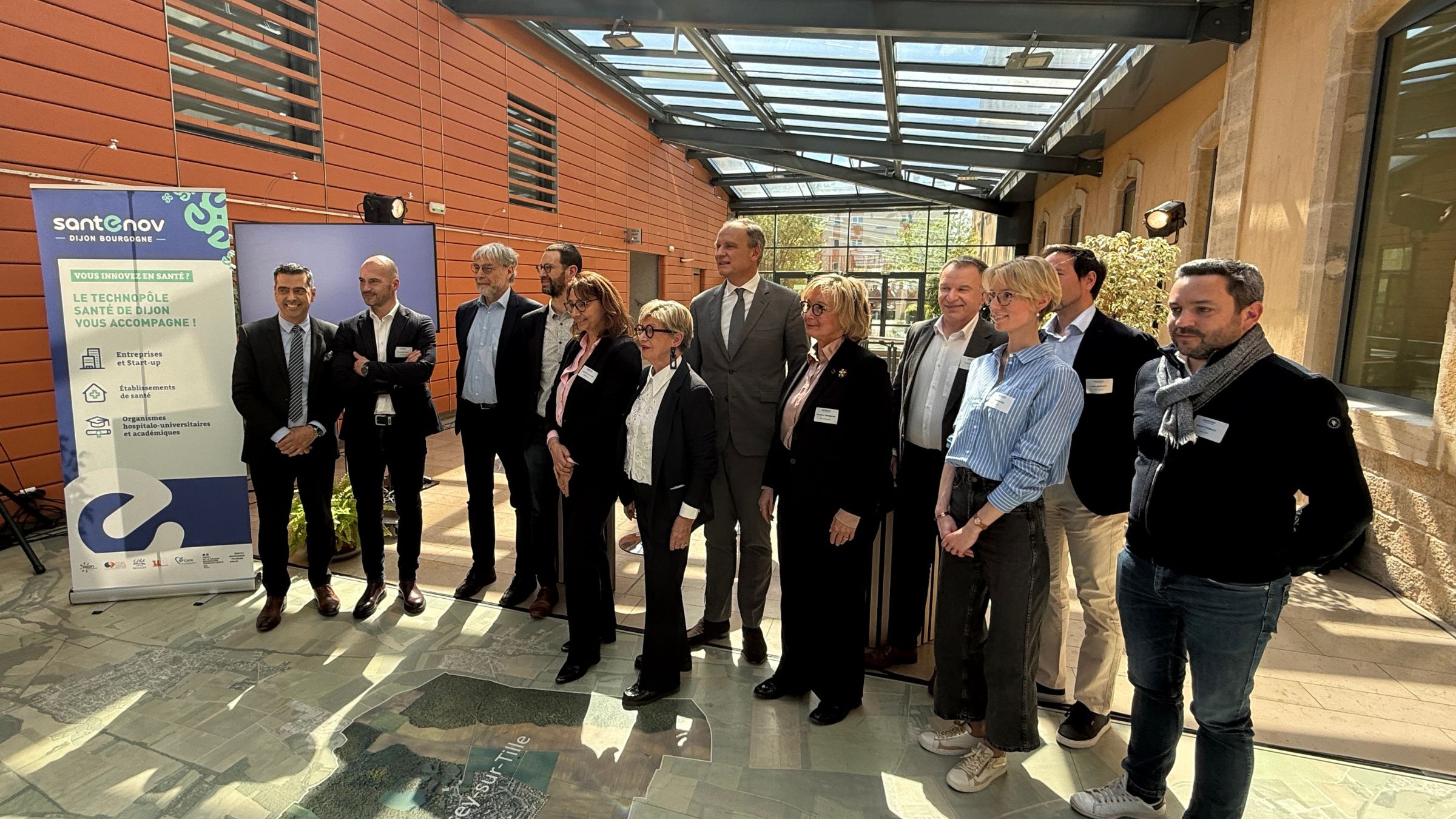 "L'union fait la force", Dijon compte sur le cluster Santenov Dijon Bourgogne pour renforcer son pôle de santé et d'innovation