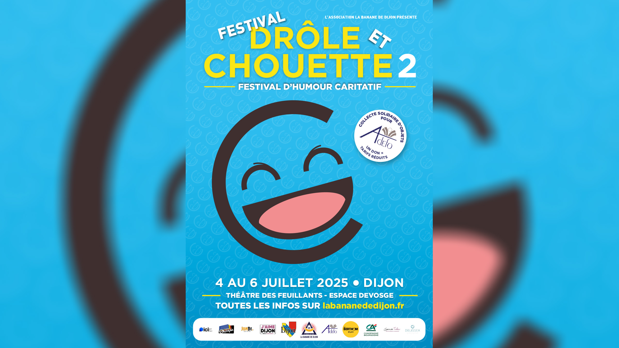 Drôle & Chouette revient à Dijon, du 4 au 6 juillet 2025 !