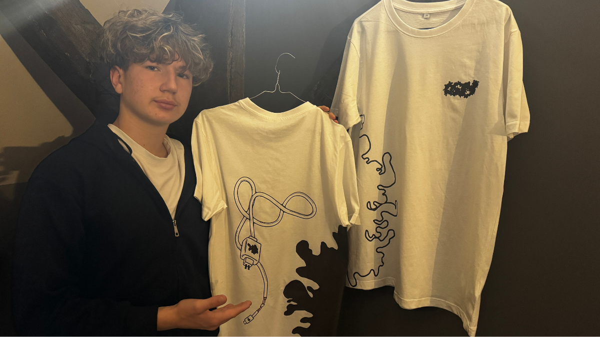 Antoine, 14 ans, veut donner vie à sa marque