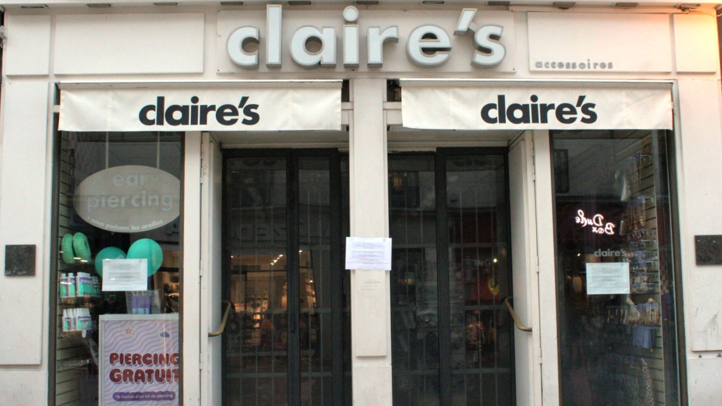 Les boutiques Claire’s ferment définitivement à Dijon