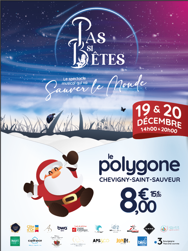 La pièce à succès Pas Si Bêtes arrive Polygone pour Noël