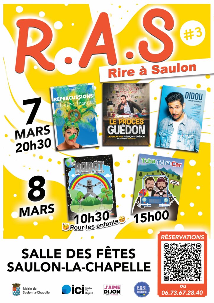 R.A.S revient pour une troisième édition qui promet de longs fous rires