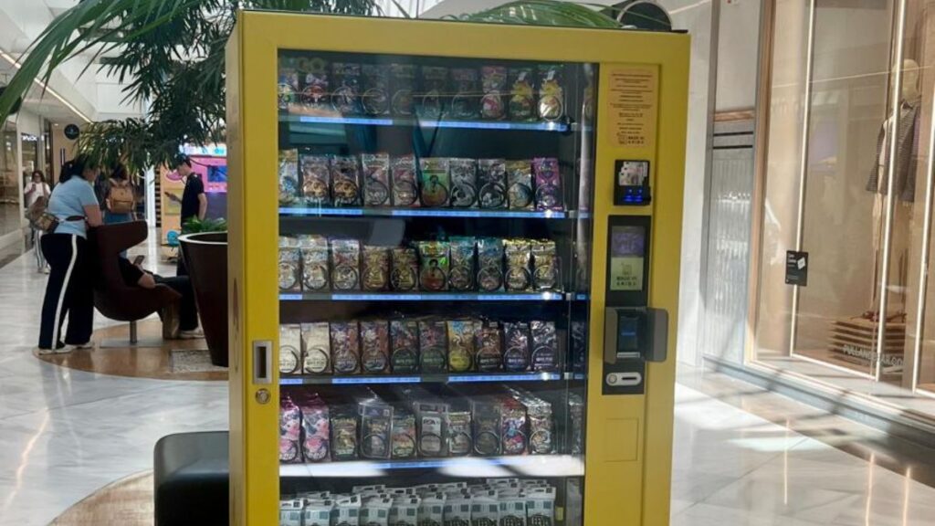 Un distributeur de cartes Pokémon s’installe à la Toison d’Or