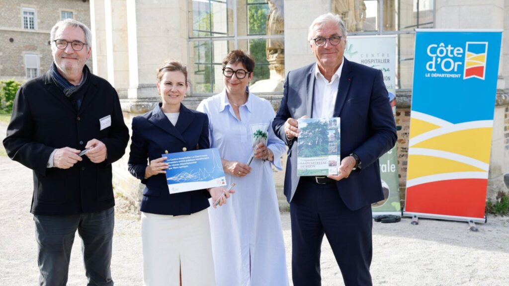 La Chartreuse raccordée au réseau numérique sécurisé du Département