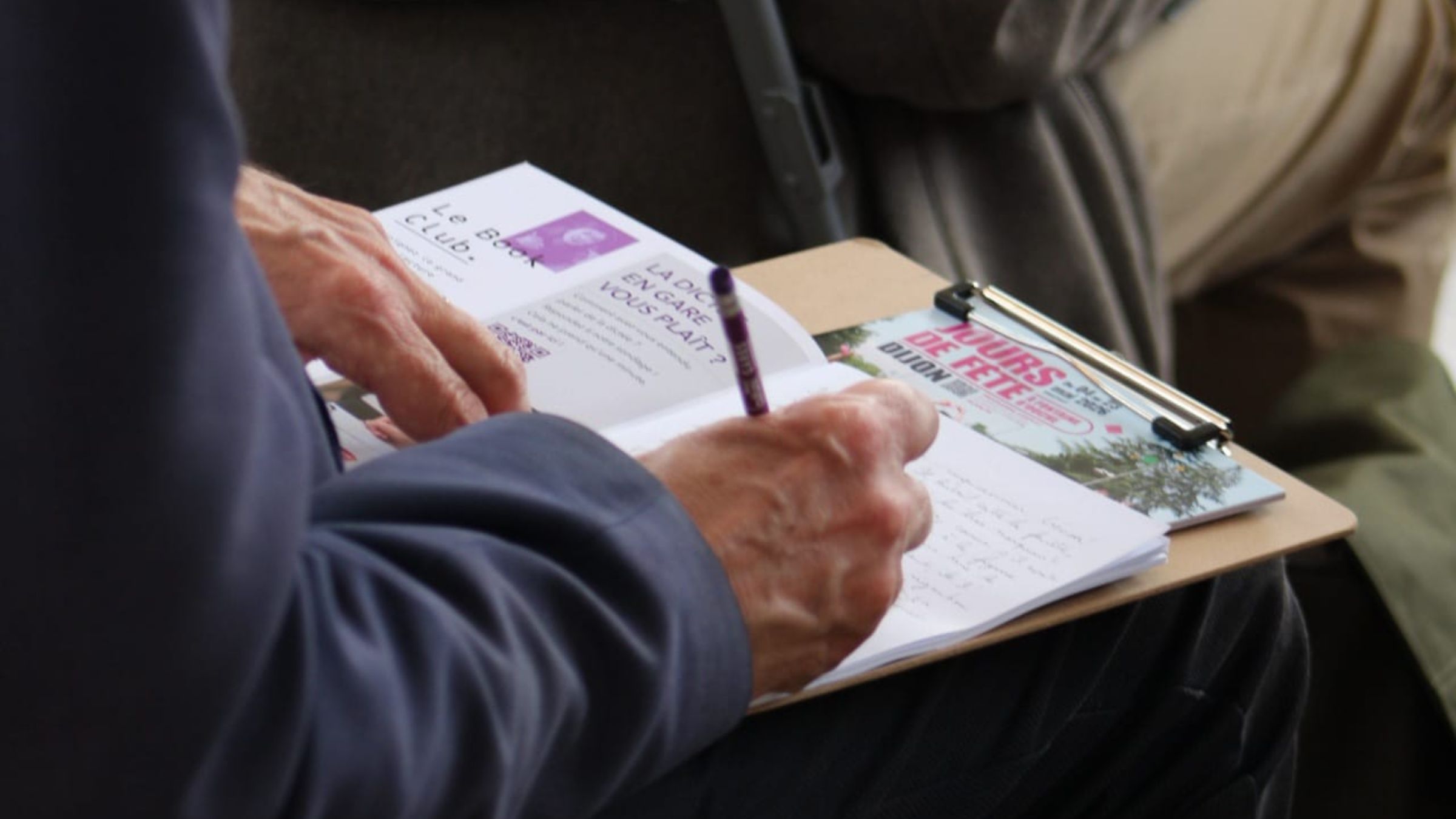 La dictée en gare, c'est aujourd'hui