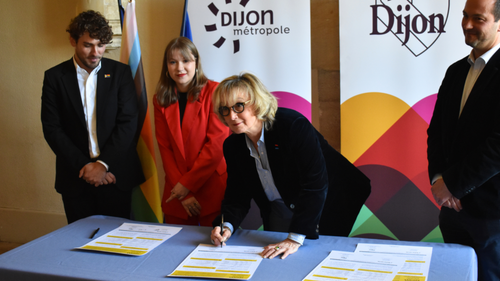 La Ville de Dijon et la métropole continuent leur engagement auprès de la communauté LGBTQIA+