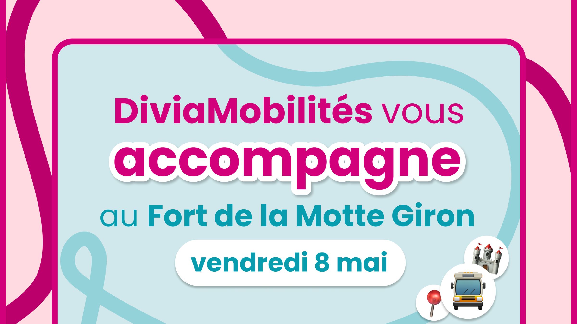 DiviaMobilités vous emmène en navette au Fort de la Motte-Giron