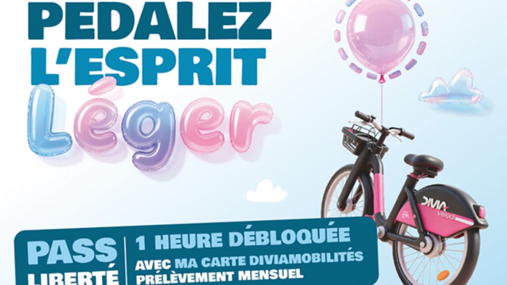 Divia : le PASS Liberté c'est aussi pour les DiviaVélodi