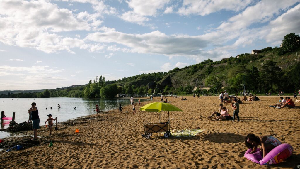 Dijon Plage de retour au Lac Kir