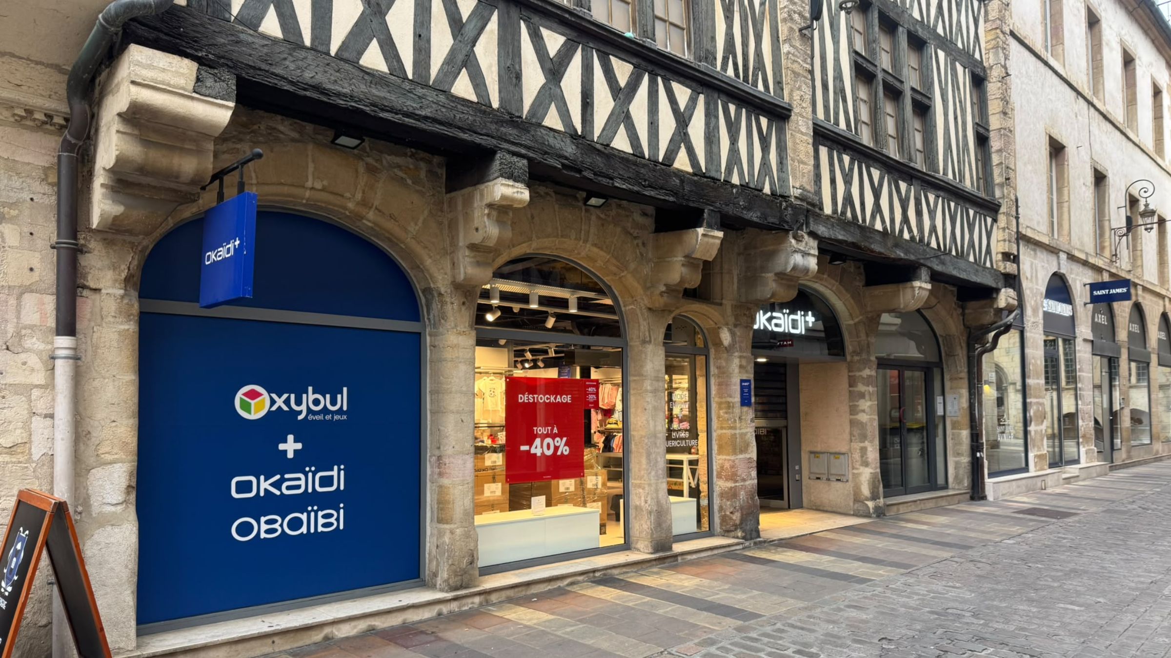 Clap de fin pour la boutique Okaïdi du centre-ville